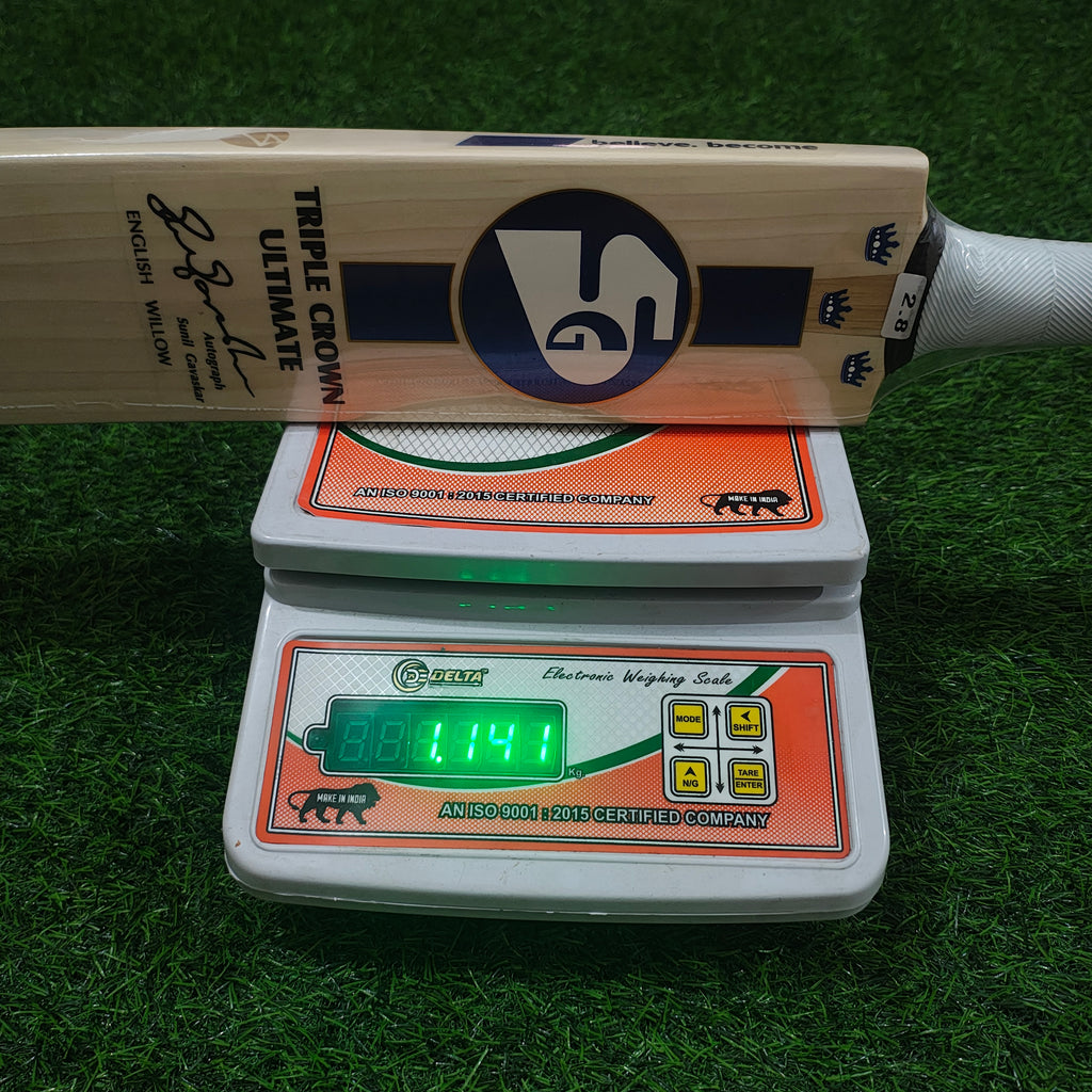 SG Triple Crown Ultimate English Willow Cricket Bat | 1141g