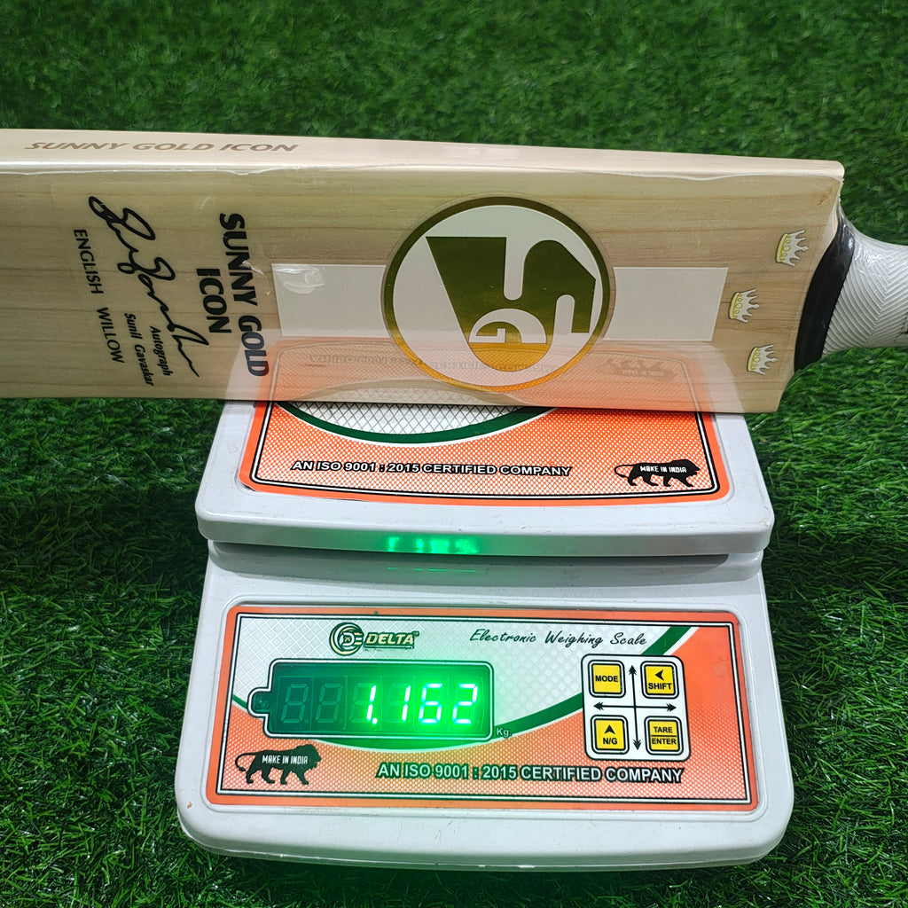 SG Sunny Gold Icon English Willow Cricket Bat | 1162g