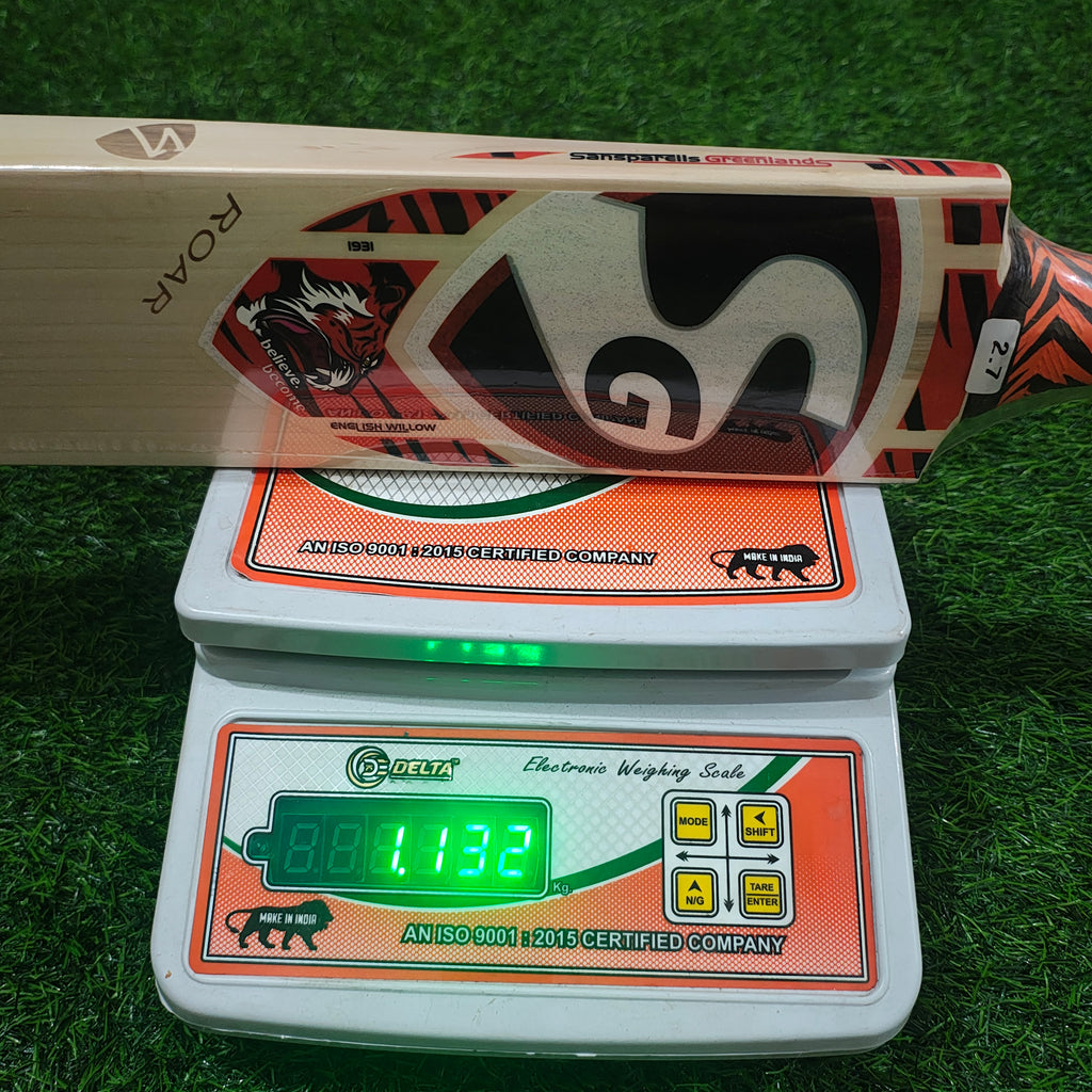 SG Roar English Willow Cricket Bat | 1132g