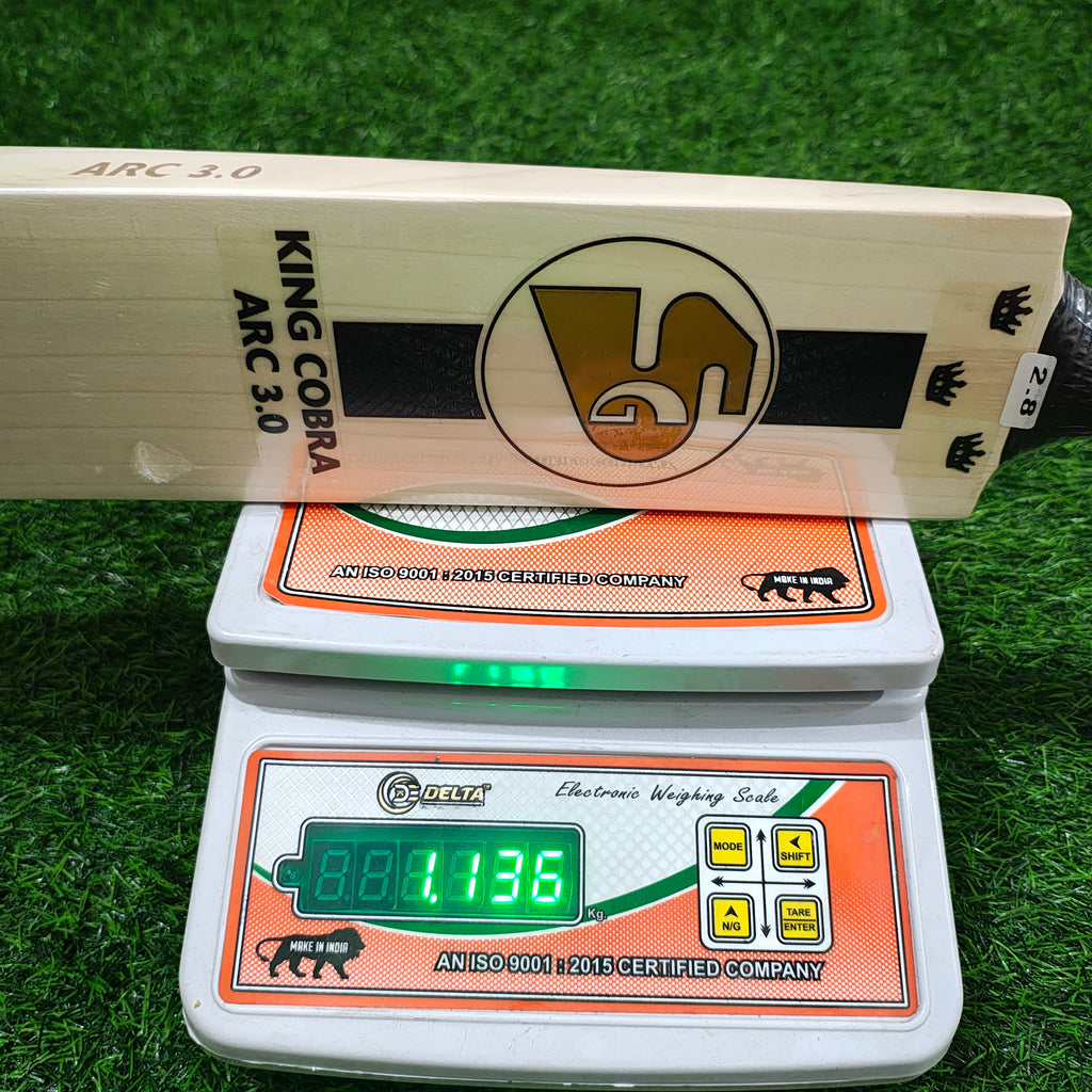 SG King Cobra ARC 3.0 English Willow Cricket Bat | 1136g