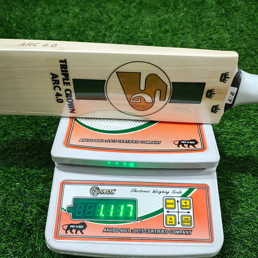 SG Triple Crown Icon 4.0 English Willow Cricket Bat | 1117g