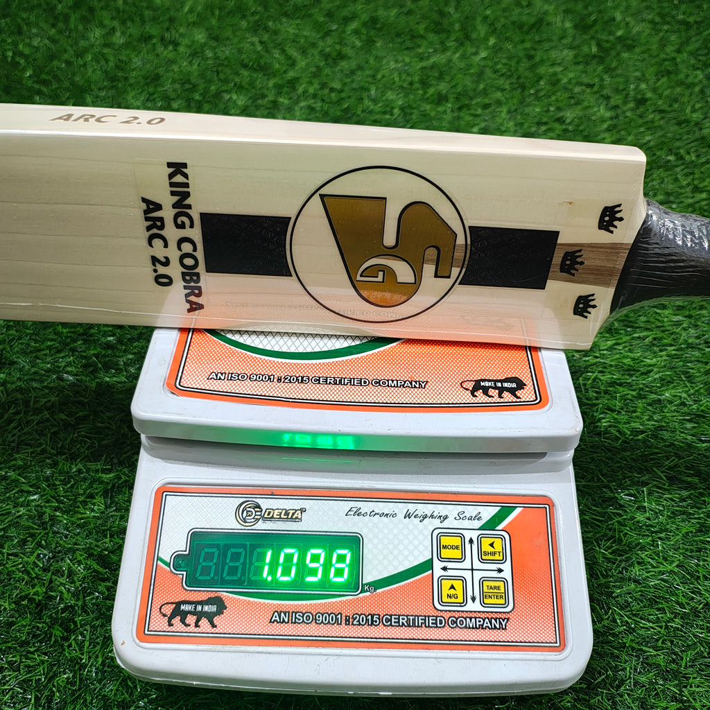 SG King Cobra ARC 2.0  English Willow Cricket Bat | 1098g