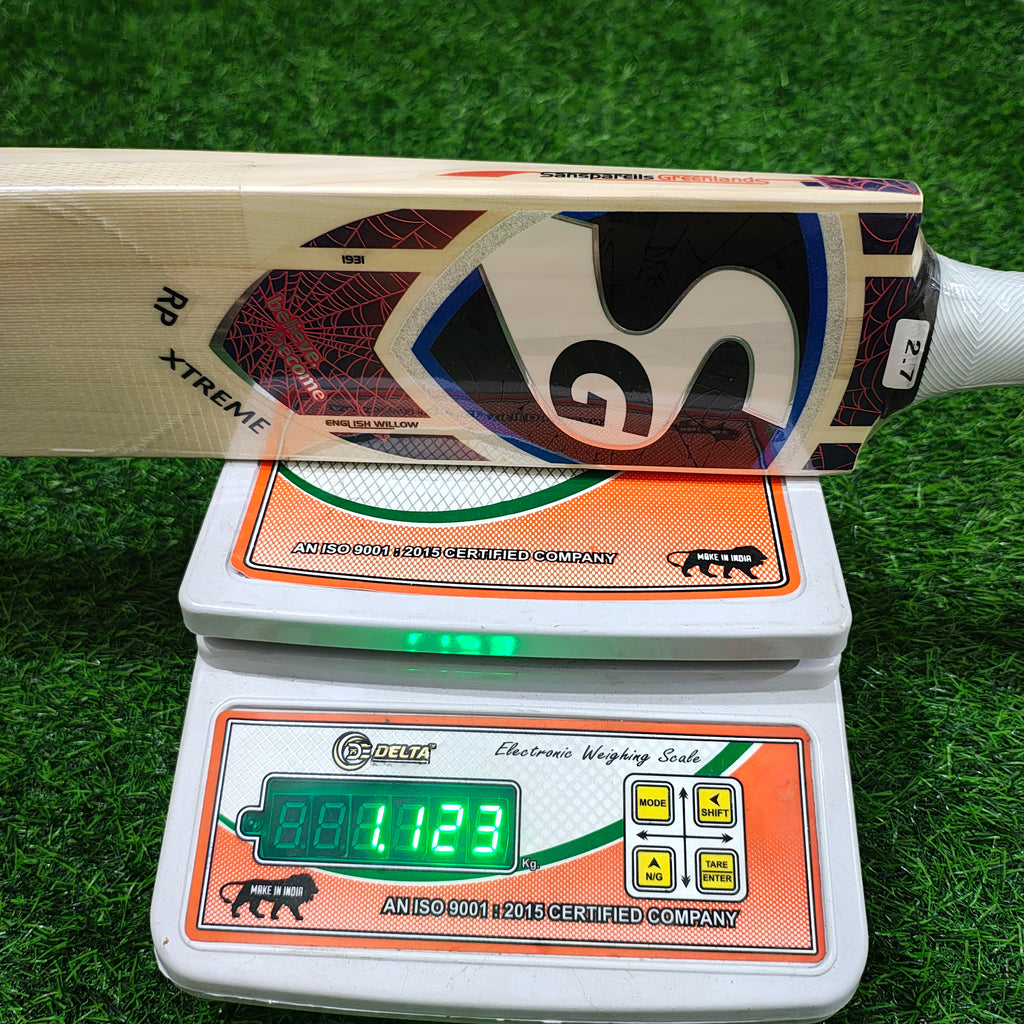 SG RP Xtreme English Willow Cricket Bat | 1113g