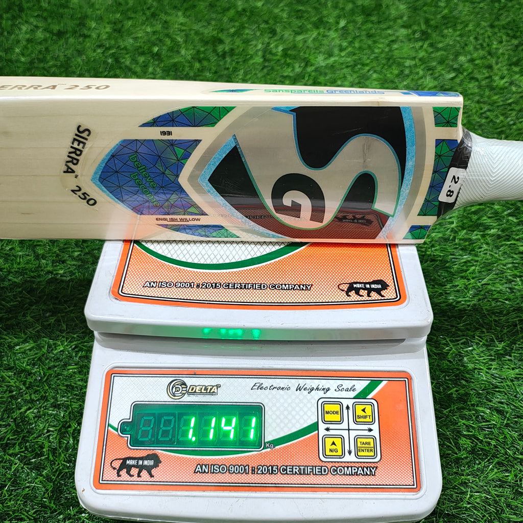 SG Sierra 250 English Willow Cricket Bat | 1130g