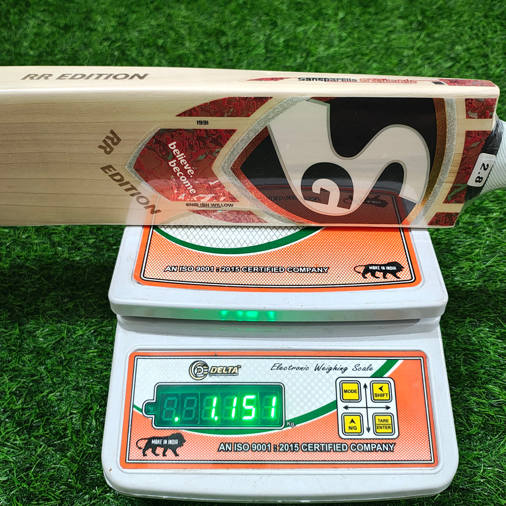 SG RR Edition English Willow Cricket Bat | 1140g