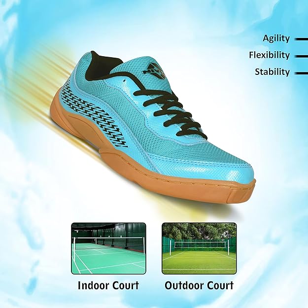 Nivia Flash 2.0 Badminton Shoes | Top Sports Shoe for Pickleball, Padel, and All Court Games