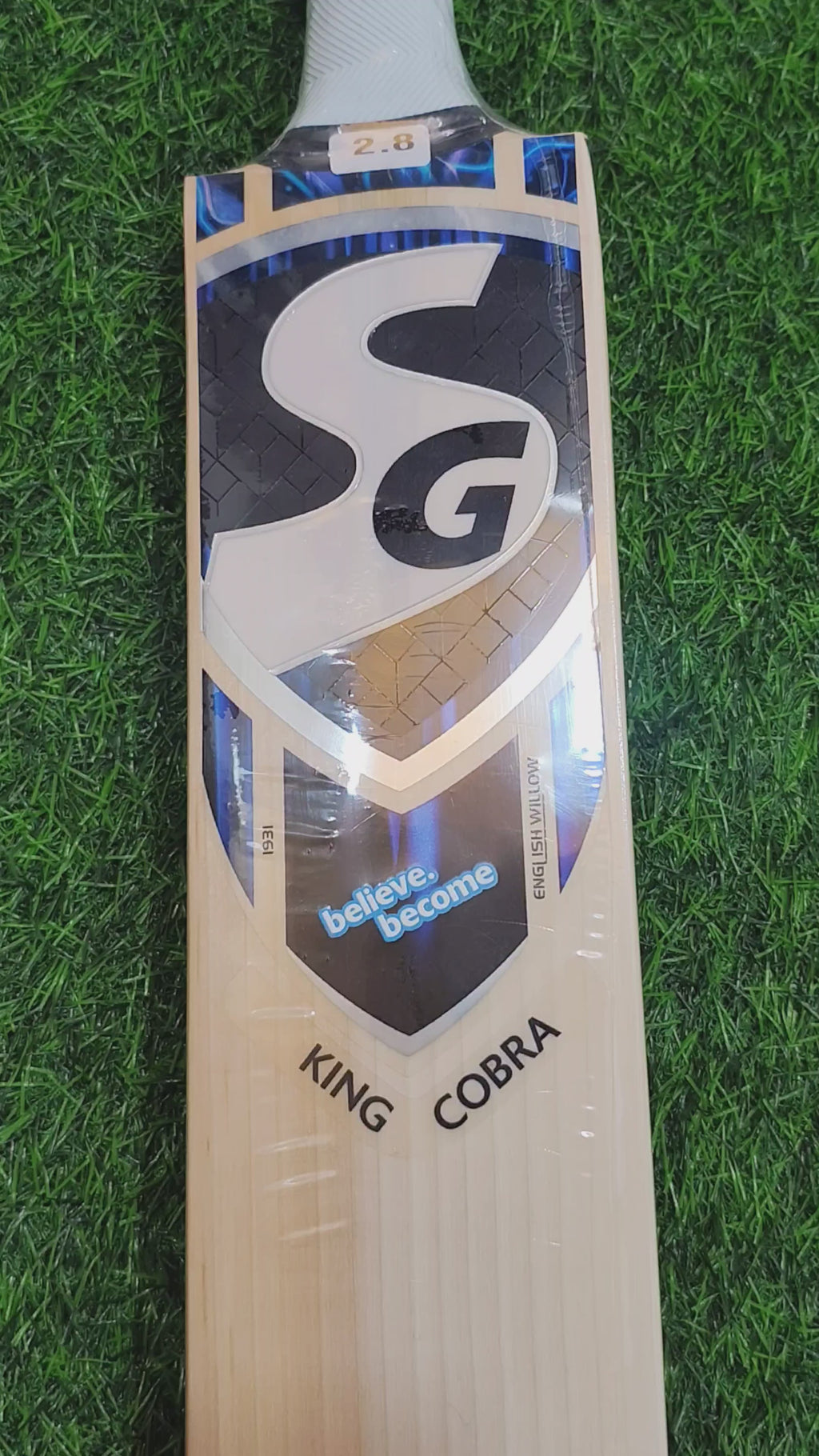 SG King Cobra English Willow Cricket Bat | 1115g