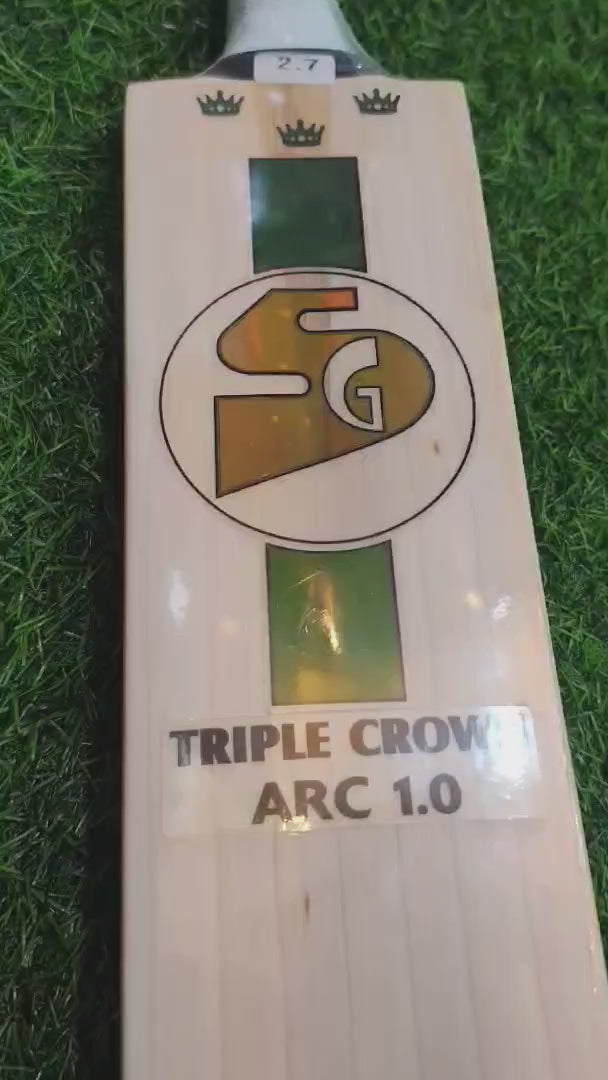SG Triple Crown ARC 1.0  English Willow Cricket Bat | 1060g