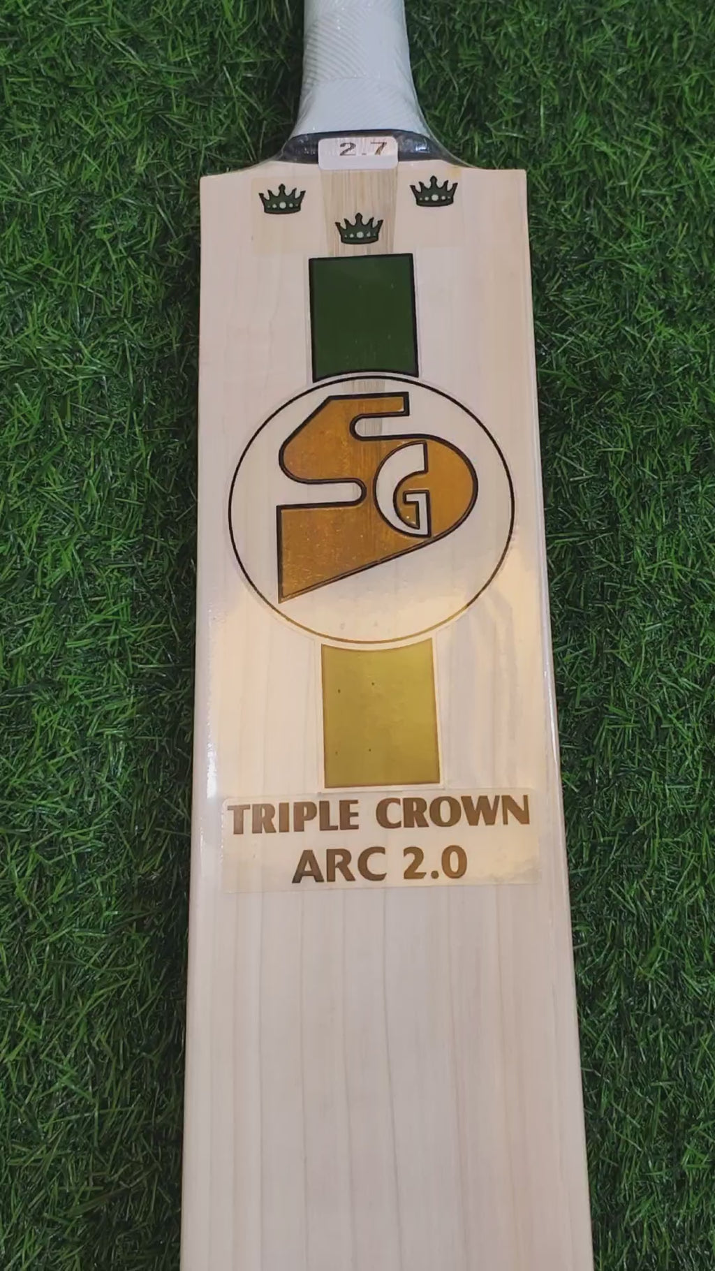 SG Triple Crown Icon 2.0 English Willow Cricket Bat | 1095g
