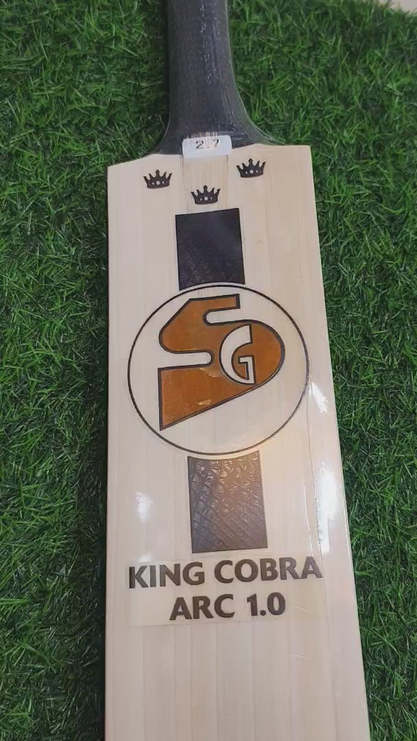 SG King Cobra ARC 1.0 English Willow Cricket Bat | 1125g
