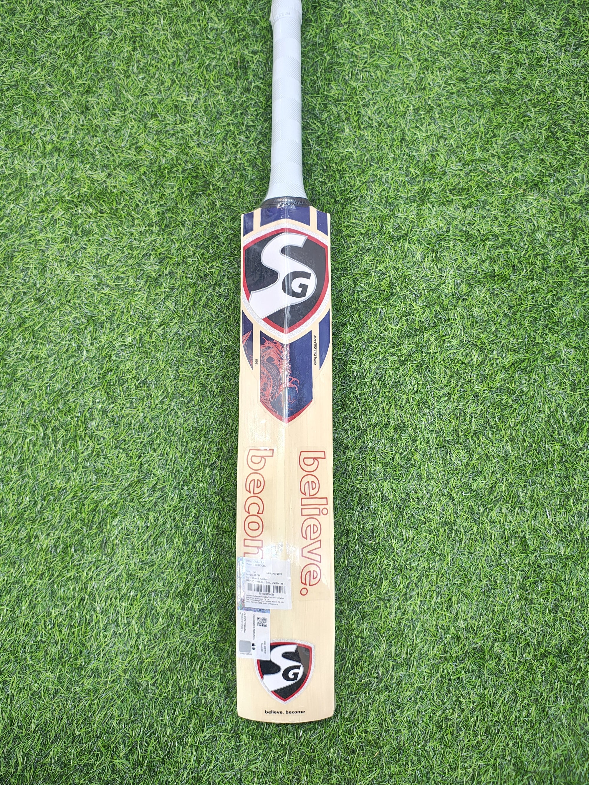 SG KLR Excel  English Willow Cricket Bat | 1170g