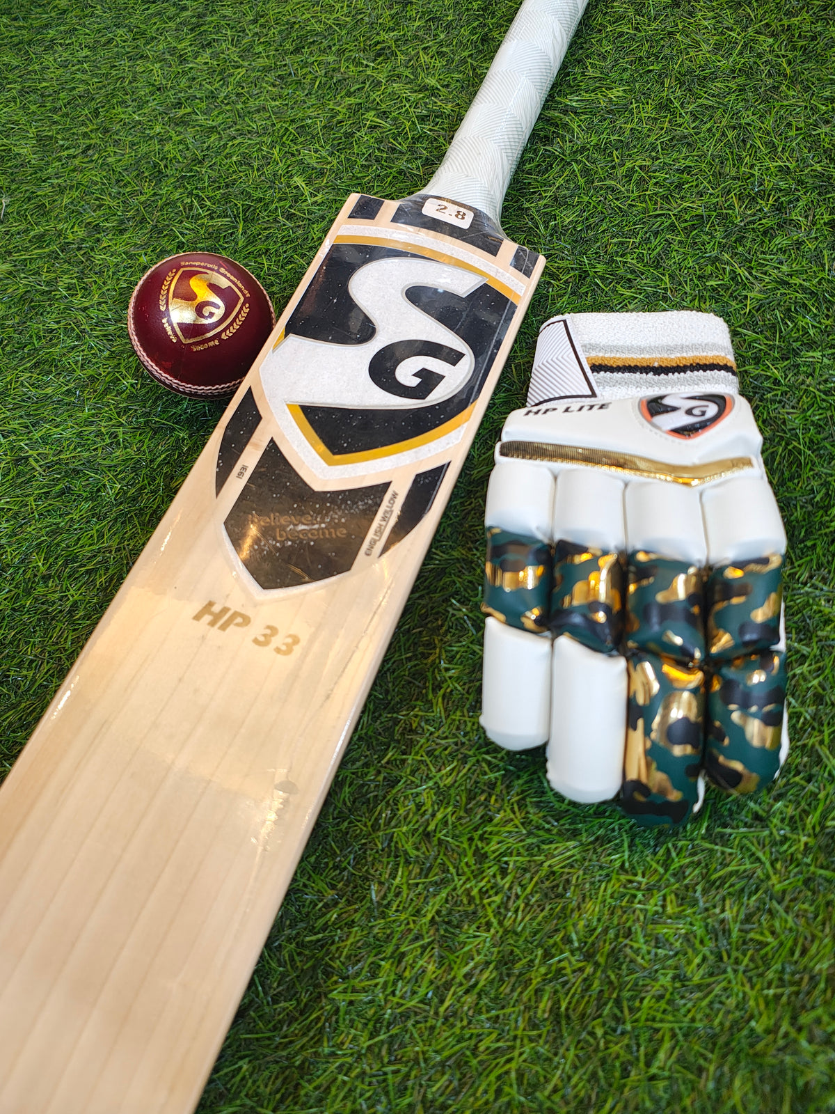 SG HP 33  English Willow Cricket Bat | 1137g