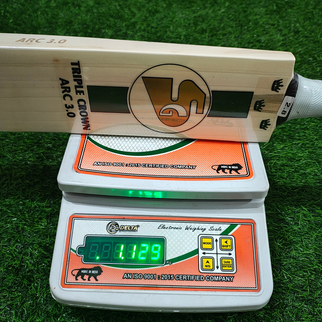 SG Triple Crown Icon 3.0 English Willow Cricket Bat | 1128g