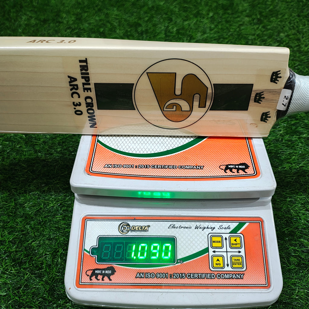 SG Triple Crown Icon 3.0 English Willow Cricket Bat | 1080g