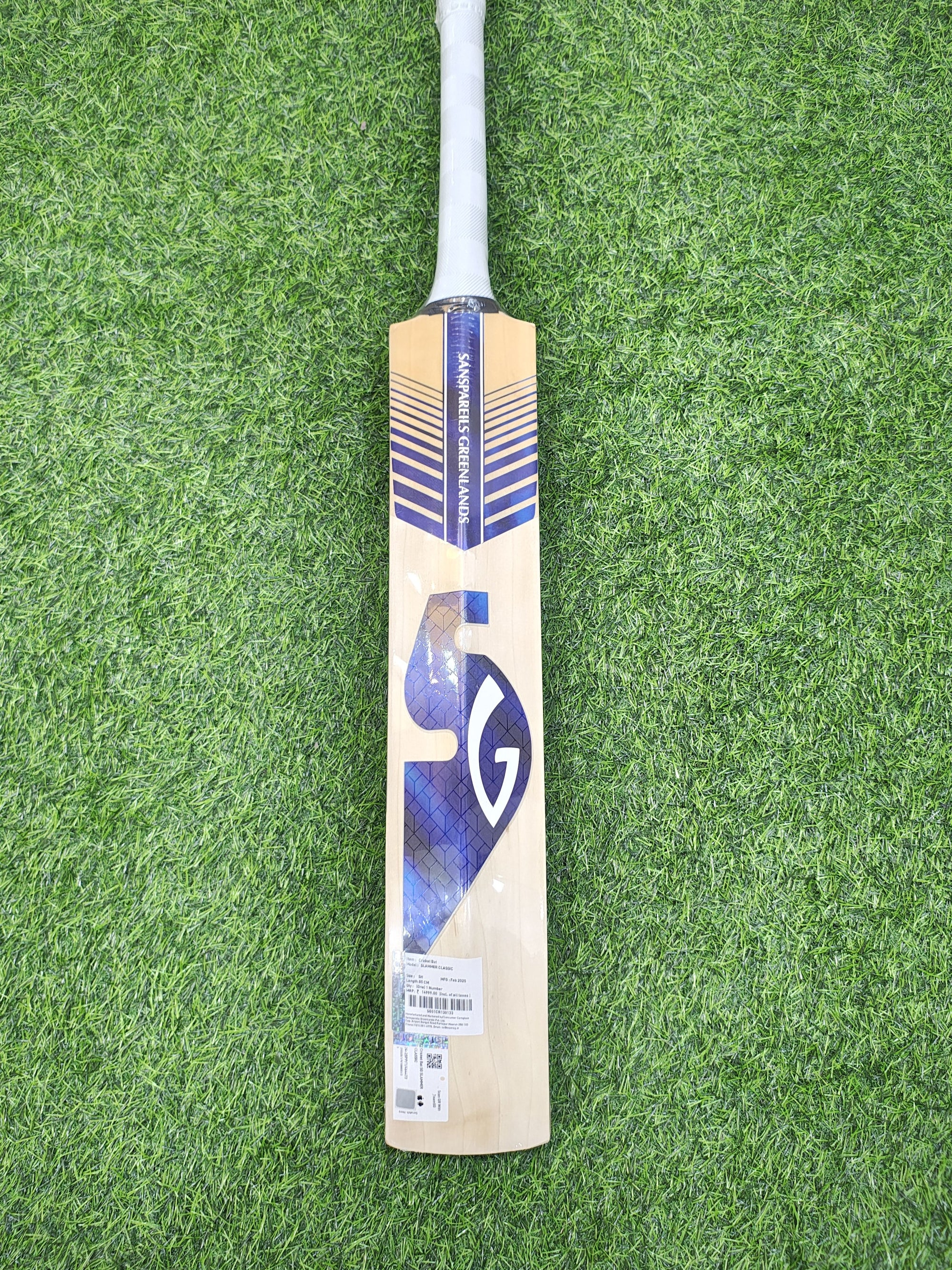 SG Slammar Classic English Willow Cricket Bat | 1153g
