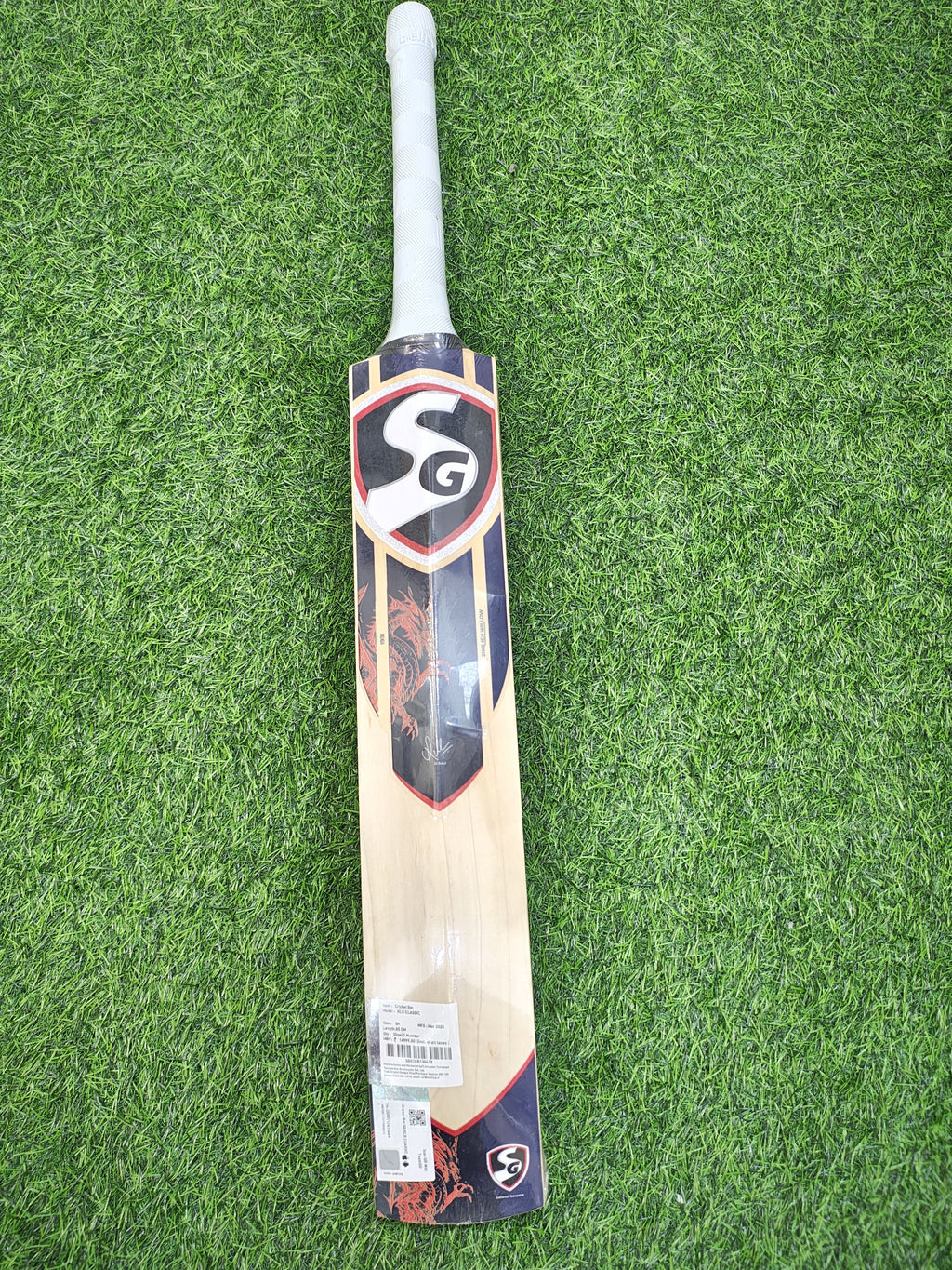 SG KLR Classic English Willow Cricket Bat | 1123g