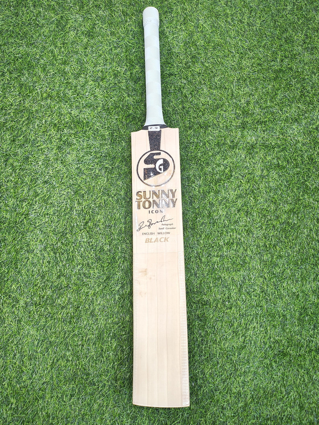 SG Sunny Tunny Icon Black English Willow Cricket Bat | 1178g