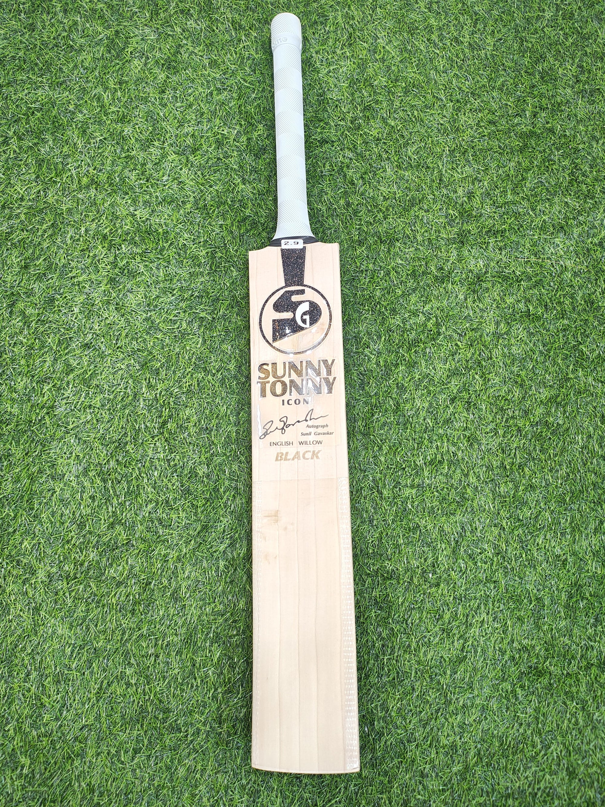 SG Sunny Tunny Icon Black English Willow Cricket Bat | 1178g