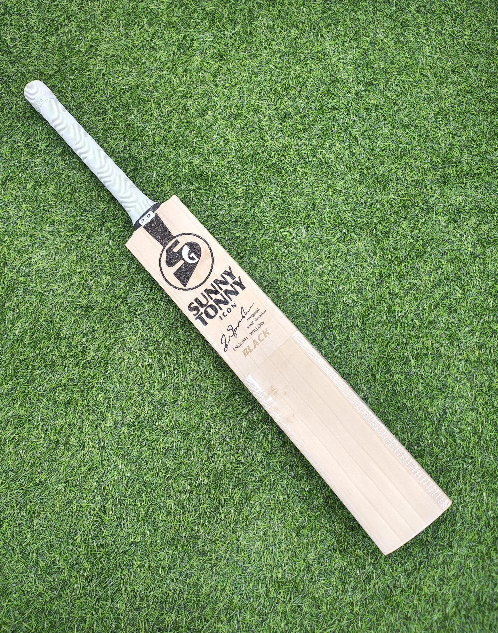 SG Sunny Tunny Icon Black English Willow Cricket Bat | 1178g